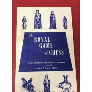 VINTAGE KINGSWAY ROYAL GAME OF CHESS SET
